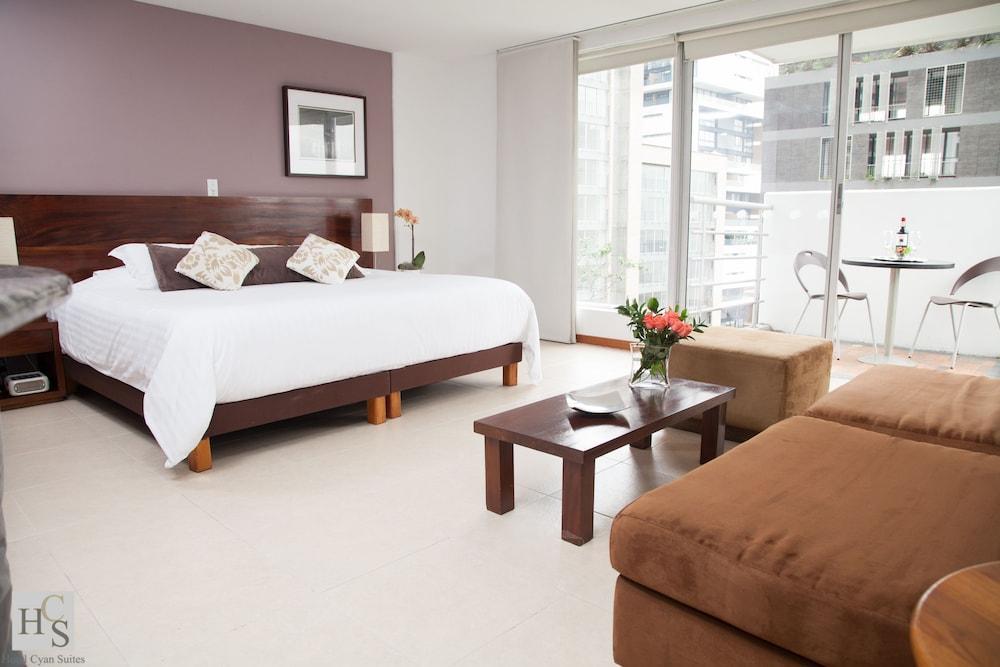 Cyan Suites Poblado By Mde Bnb Медельїн Екстер'єр фото